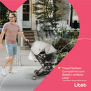 Carrinho de bebê Compacto 0-15 Kg Oppa Preto Litet - BB463