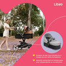 Carrinho Passeio Moisés Candy 0-15kgs Caramelo Litet - BB668