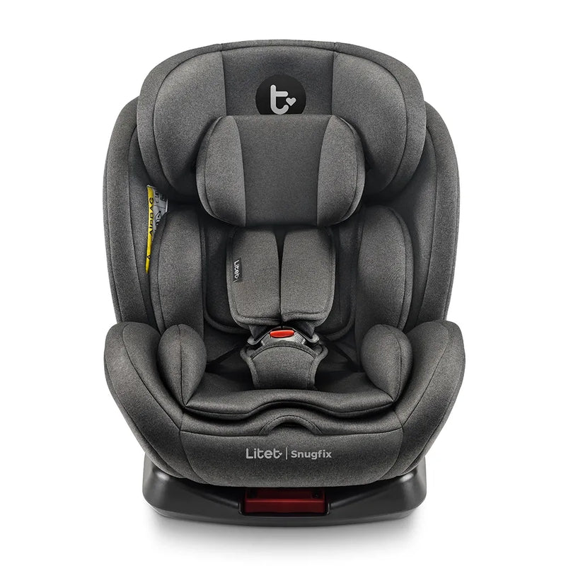 Cadeirinha Snugfix 0-36 Kgs Isofix com Rotação Preta Litet - BB453