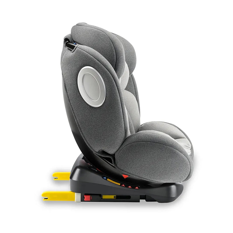 Cadeira Para Auto 0-36 Kgs Isofix Com Rotação Snugfix Preta e Cinza Litet - BB455